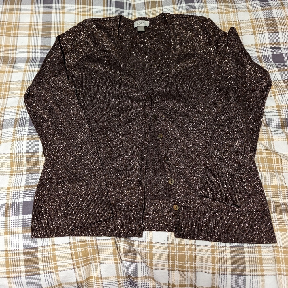 🩷 2 for $10 NWOT Ann Taylor Loft cardigan size S